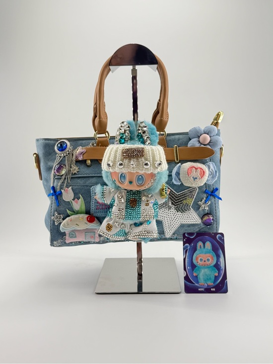 POP MART Handbags - Labubu big into energy small charm hand bag.